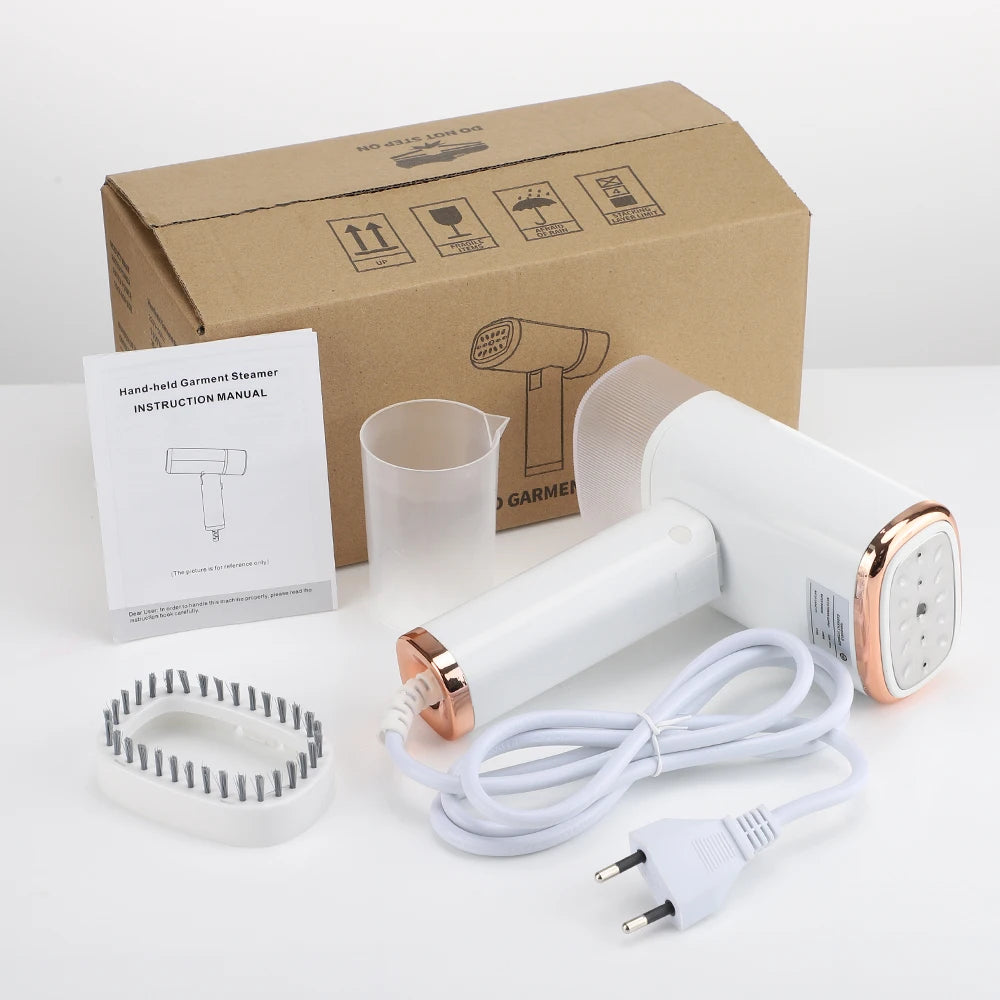 Garment Steamers 130ml Handheld Fabric Steamer Fast-Heat 1000W Garment Steamer Iron Steam Cleaner for Home Travelling Portable