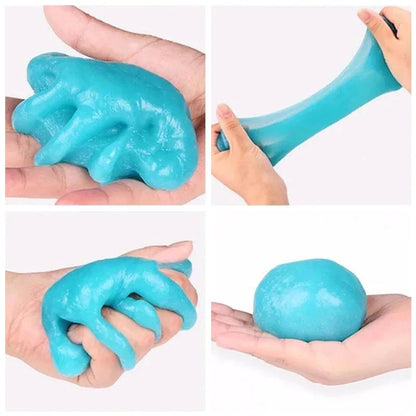 Magic Cleaning Gel Slime – Reusable Car &amp; Gadget Dust Remover