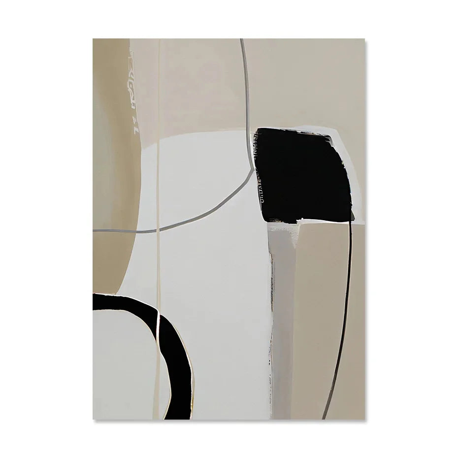 Minimalist Abstract Lines Poster