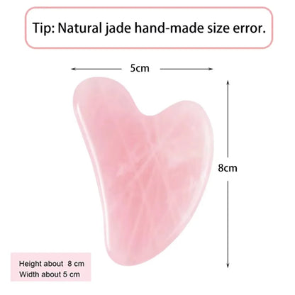 Natural Gua Sha Facial Tool for Face Eye Puffiness