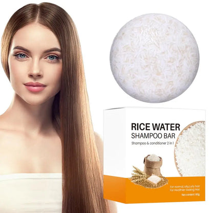 Rice Shampoo Bar Natural Organic Rice Soap for Hair Growth