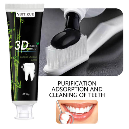 Charcoal Toothpaste 100g - Natural Whitening Deep Cleansing