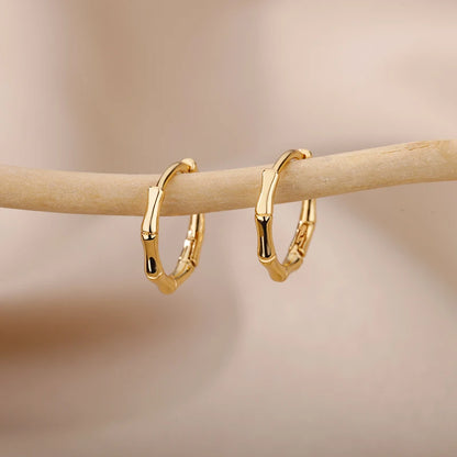 Luxury Star Hoop Earrings
