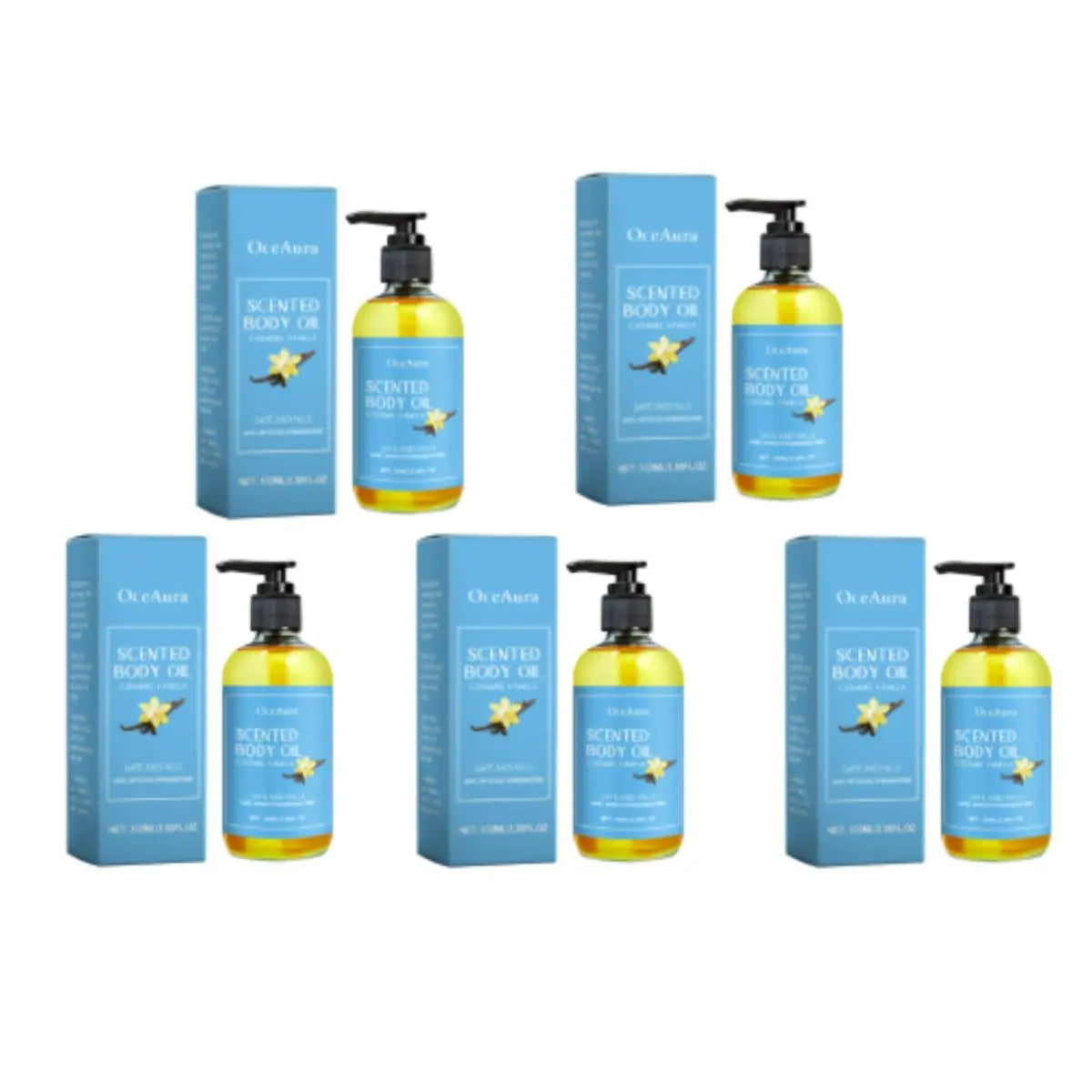 Vanilla Body Massage Oil Improve Moisturizing Relieve Stress