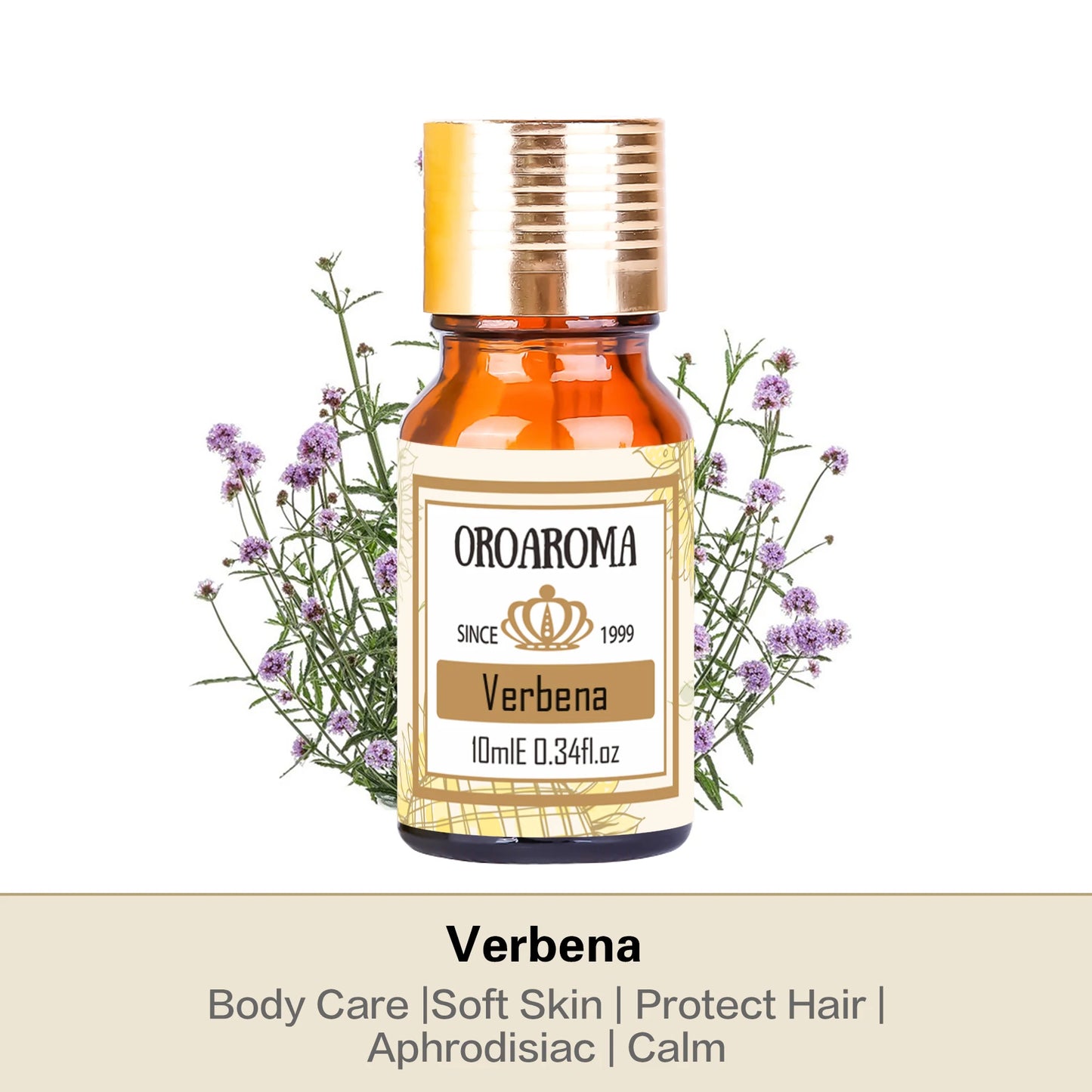 Oroaroma Natural Aromatherapy Verbena Essential Oil