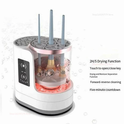 A Ladies' Exclusive Electric Makeup Brush Cleaner A Cleaning Tool For Makeup Brushes And Foundation Valentine's Day Gift