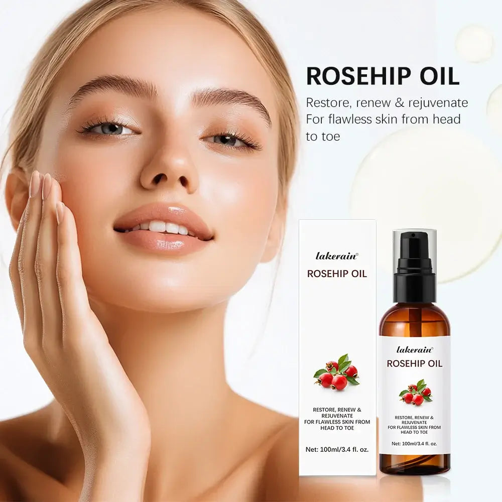 Organic Rosehip Oil Rose Hips Face Oils -Skin Care Moisturizer