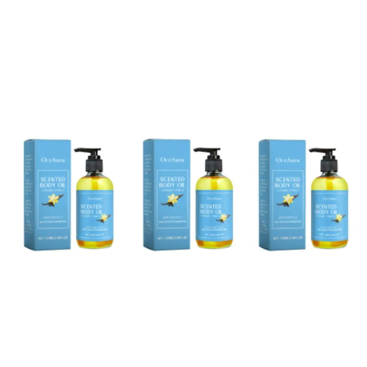 Vanilla Body Massage Oil Improve Moisturizing Relieve Stress