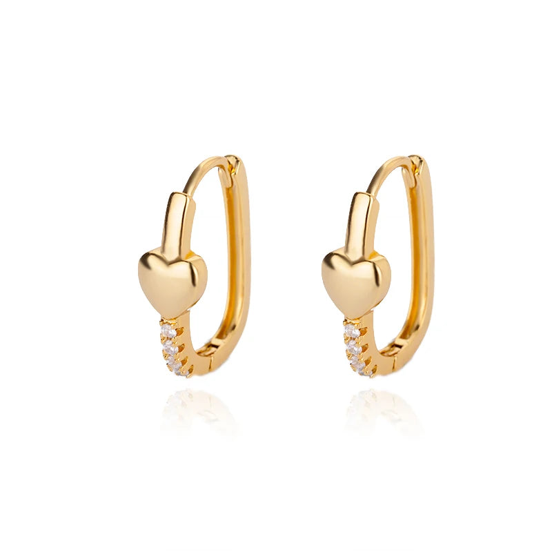 Luxury Star Hoop Earrings
