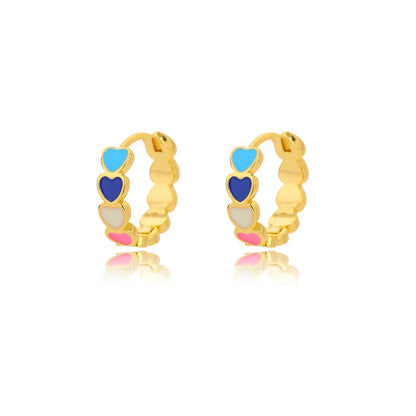 Luxury Star Hoop Earrings