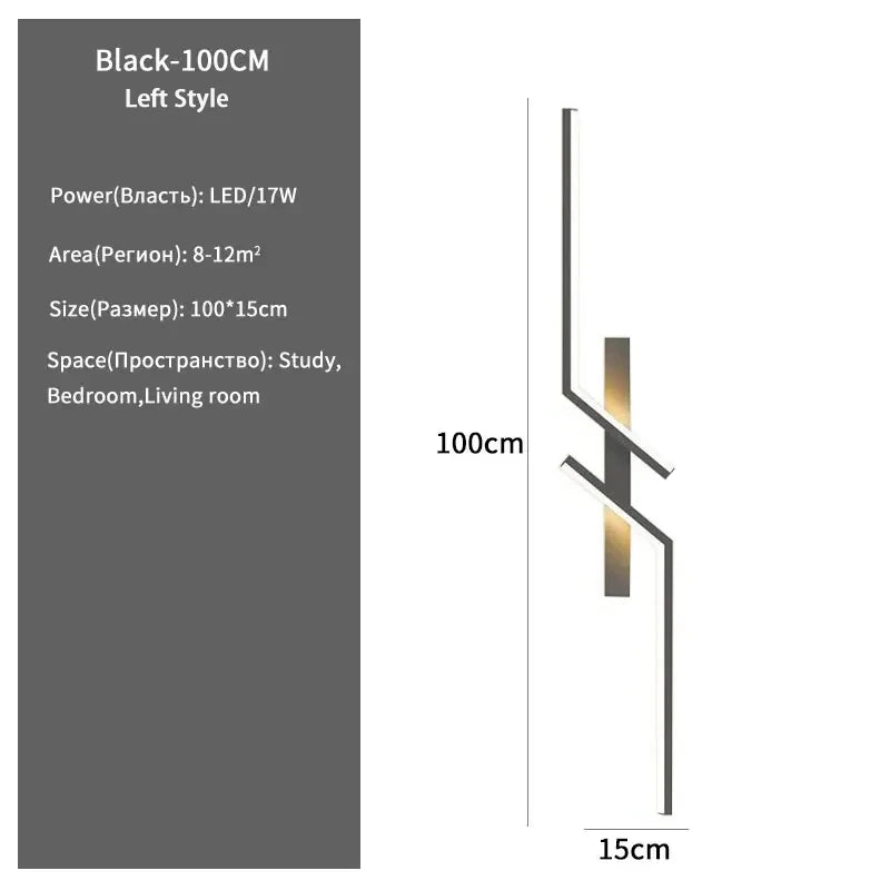 Modern Minimalist LED Wall Light