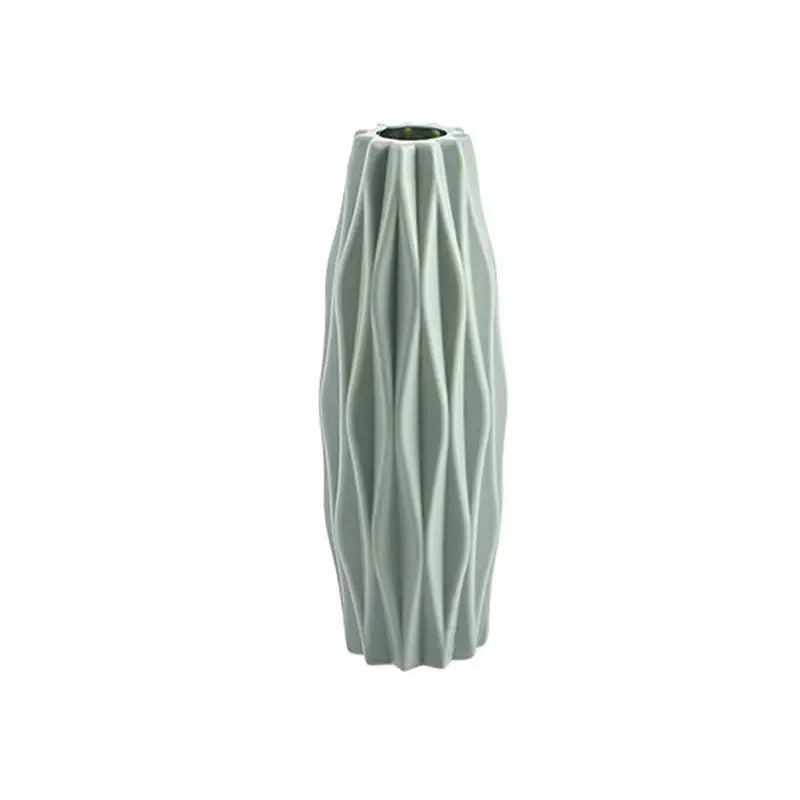 White Nordic Plastic Vase
