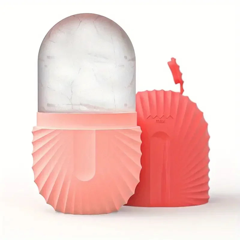Ice Face Roller Ice Cube Beauty Massage Silicone