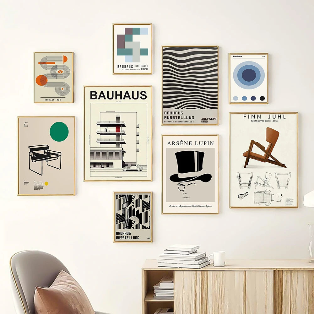 Modernist Black &amp; White Art
