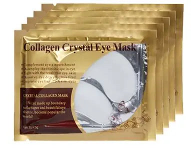 20Pcs=10Pairs Gold Collagen Crystal Eye Mask skincare