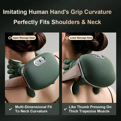 Neck Massager Back Shoulder Massager for Muscle Relax Multifunctional Neck And Shoulder Relaxing Massage Shawl  Massaging body