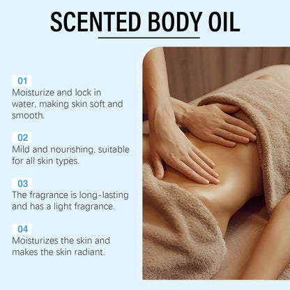 Vanilla Body Massage Oil Improve Moisturizing Relieve Stress