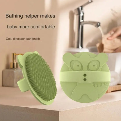 Dinosaur Silicone Scalp Massager Shampoo Brush