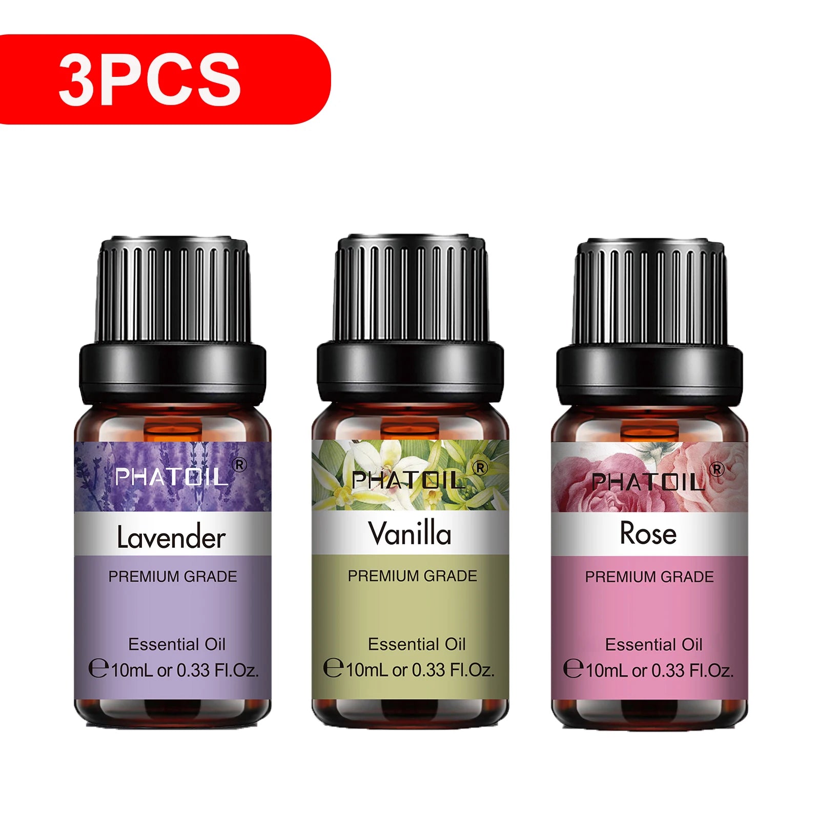 PHATOIL Natural Plant Essential Oil 10ml Eucalyptus Lavender