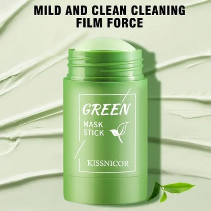 Green Tea Face Cleansing Mask Stick Shrink pores