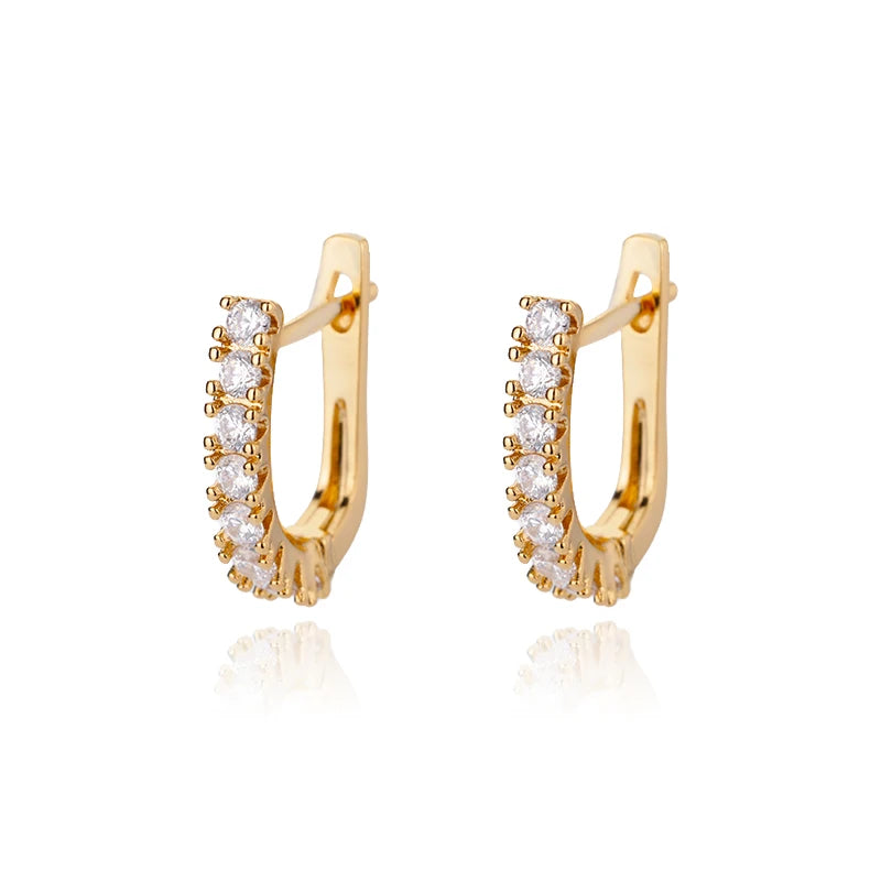Luxury Star Hoop Earrings