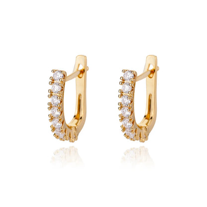 Luxury Star Hoop Earrings