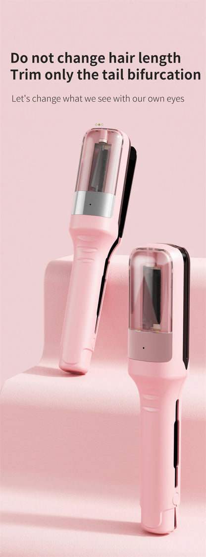 Hair ends Trimmer Split Remover Dry Damaged Brittle Professional Automatic Trim Split for Women Cordless Hair cutting machine