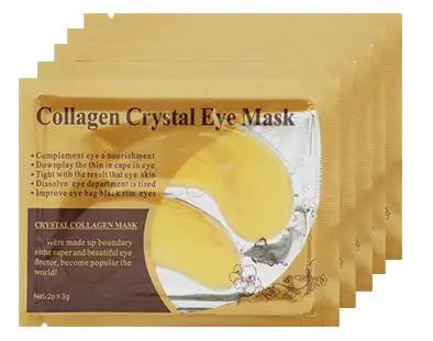 20Pcs=10Pairs Gold Collagen Crystal Eye Mask skincare