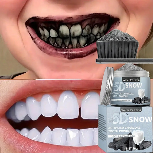 Bamboo Charcoal Tooth Whitening Powder - Natural Whitening
