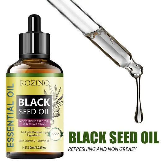 Black Seed Oil Organic Essential Oil Hair Growth Pure Natural