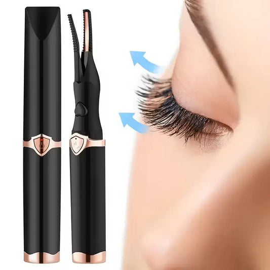Electric Heated Eyelash Curler Portable Eyelash Curling Device
