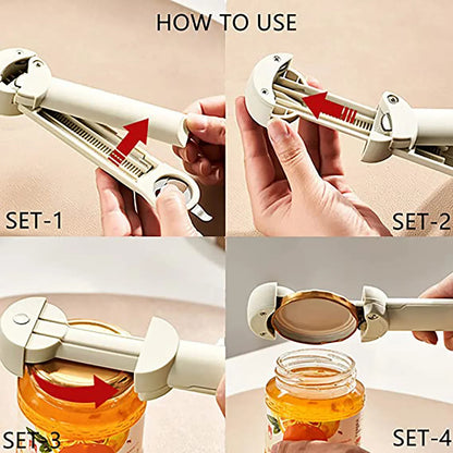 Multifunctional Retractable Bottle &amp; Can Opener