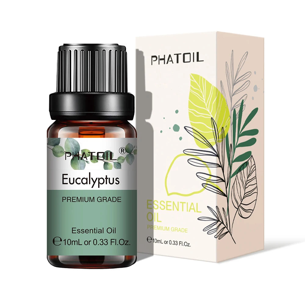 PHATOIL Natural Plant Essential Oil 10ml Eucalyptus Lavender